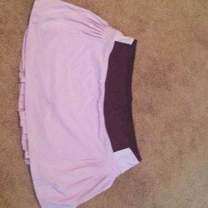 Lululemon “pleat to street” running/tennis skort